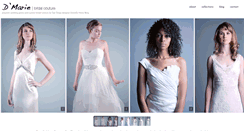 Desktop Screenshot of dmariecouture.com